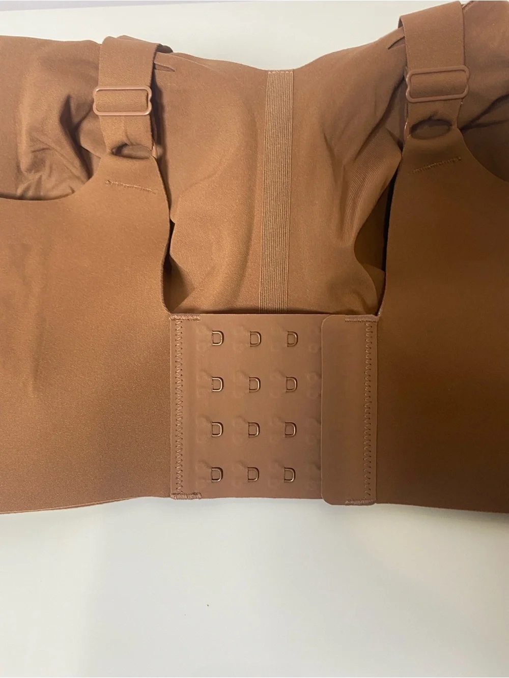 Evelyn & Bobbie Beyond Bra XL Brown Wirefree Comfy